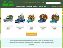 Tablet Screenshot of frankfortflowercottage.com
